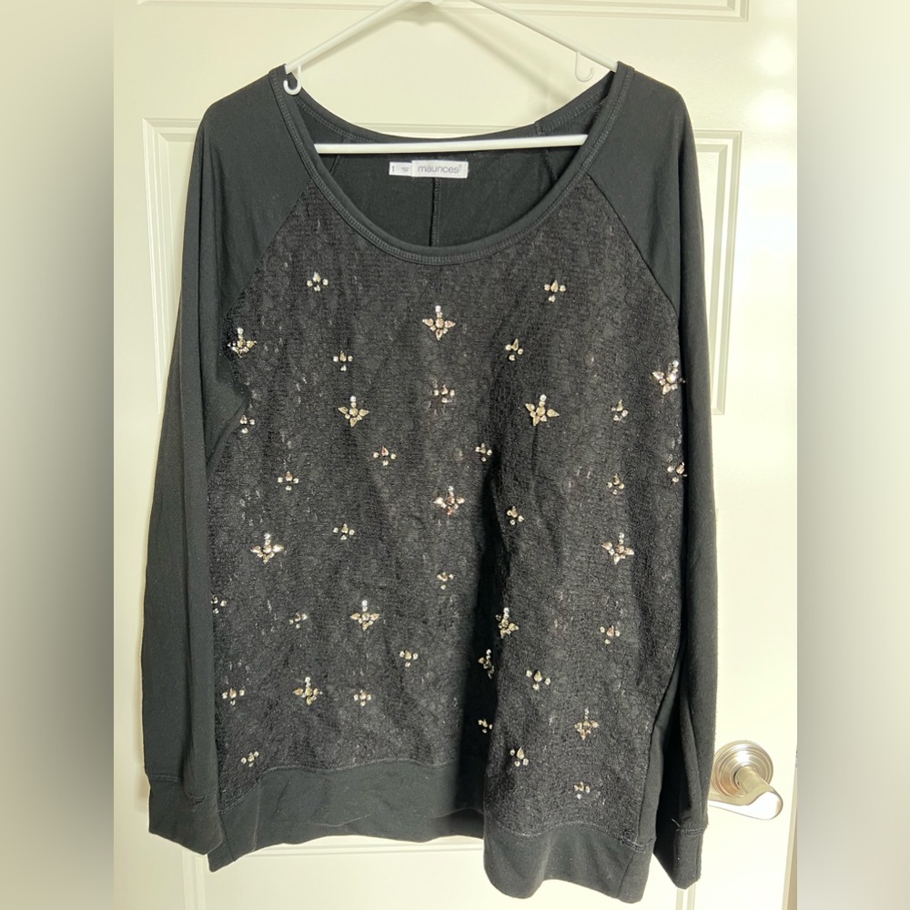 Black sweater